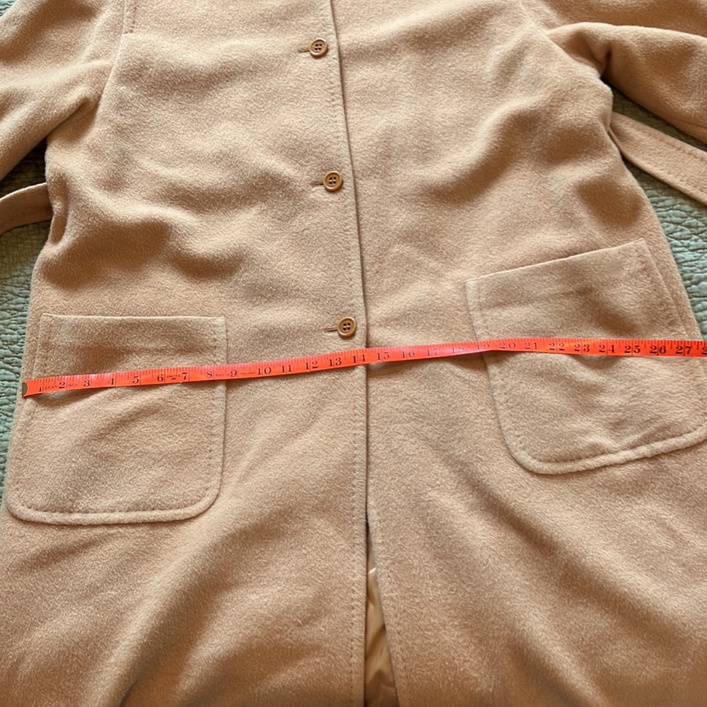 Vintage Contaire by Louis Feraud Wool Trench Coat 14 - Picture 6 of 11